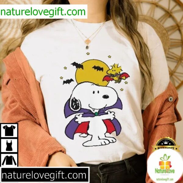 Halloween Snoopy T-Shirt Best Cute Cartoon Dog Tee