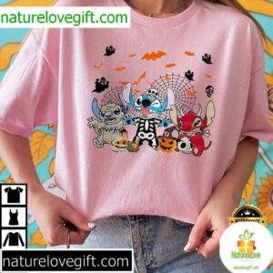 Halloween Stitch Trick or Treat T-Shirt for Disney Fans