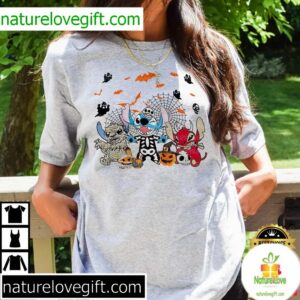 Halloween Stitch Trick Or Treat T Shirt 3