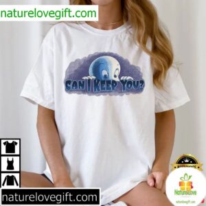 Halloween T-Shirt Casper Can I Keep You Funny Ghost Costume Tee