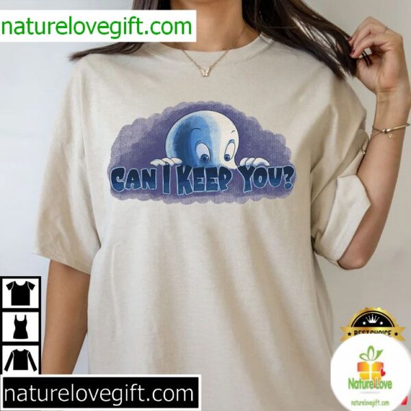 Halloween T-Shirt Casper Can I Keep You Funny Ghost Costume Tee