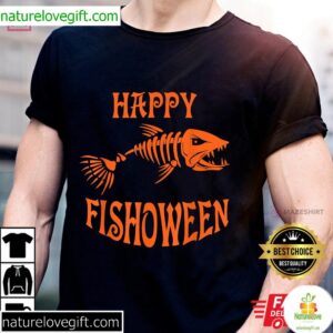 Fisherman Happy Halloween T Shirt 2