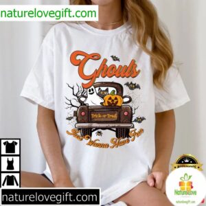 Halloween T-Shirt Ghouls Just Wanna Have Fun Tee