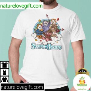 Halloween T-Shirt Scare Bears Design Horror Theme