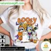 Halloween Witch Bats T-Shirt Spooky Cartoon Design