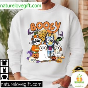 Booey Halloween Spooky Cartoon Witchy Bats T Shirt (3)