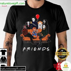Horror Movie Friends Characters Best T-Shirt