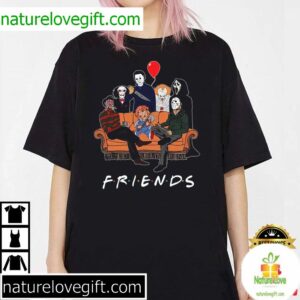 Friends Horror Movie Characters Best T Shirt 3