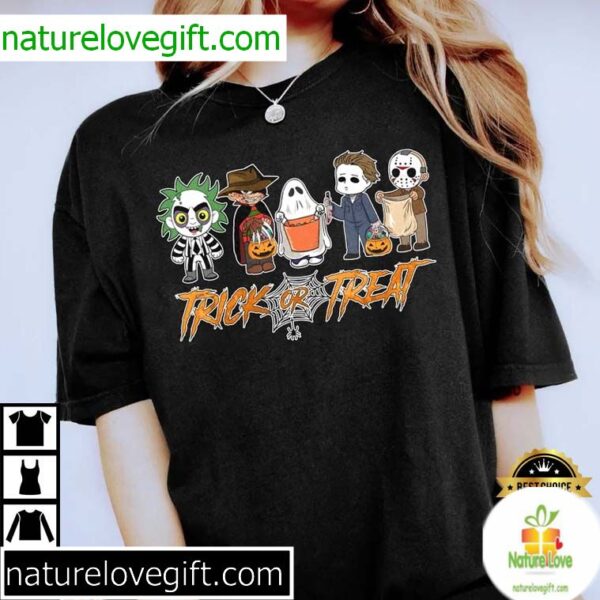 Horror Movie Halloween Trick Or Treat T-Shirt