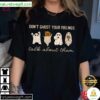 Mental Health Awareness Halloween T-Shirt Dont Ghost Your Feelings