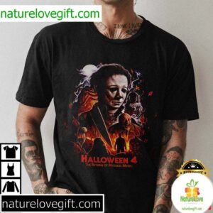 Halloween Horror Movie Michael Myers Gift T Shirt 4