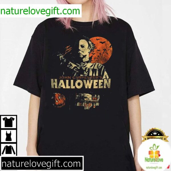 Michael Myers Halloween T-Shirt Best Horror Movie Tee