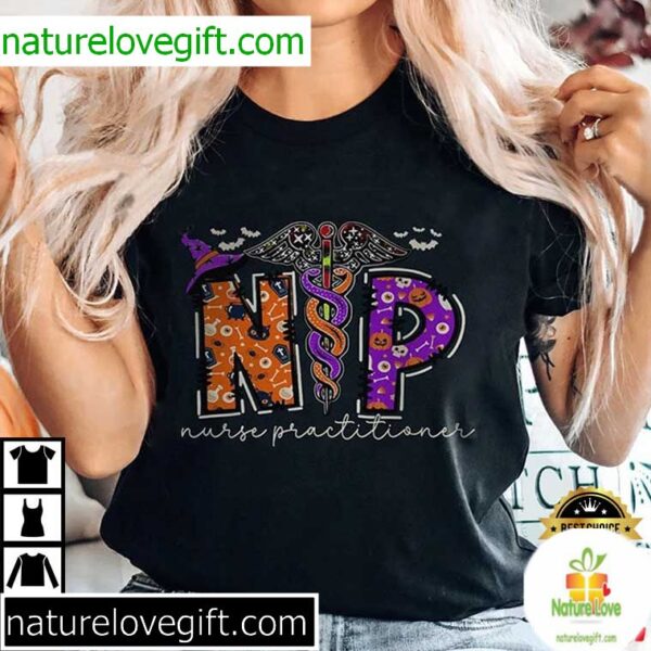 Nurse Practitioner Halloween T-Shirt for Women Men