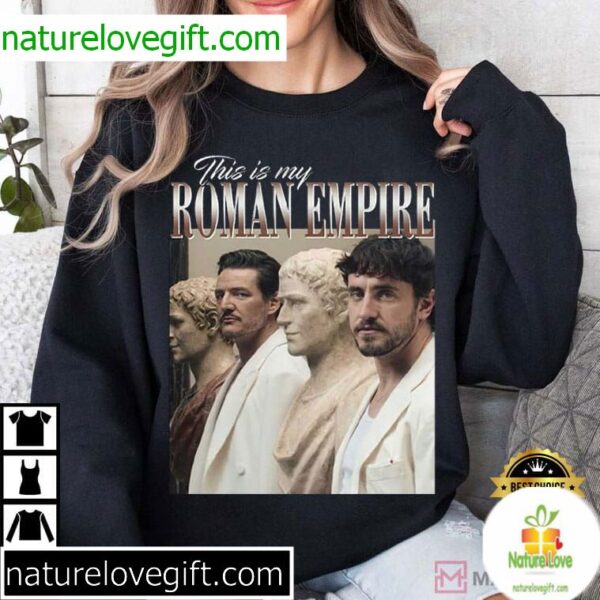 Paul Mescal Pedro Pascal Roman Empire Retro T-Shirt