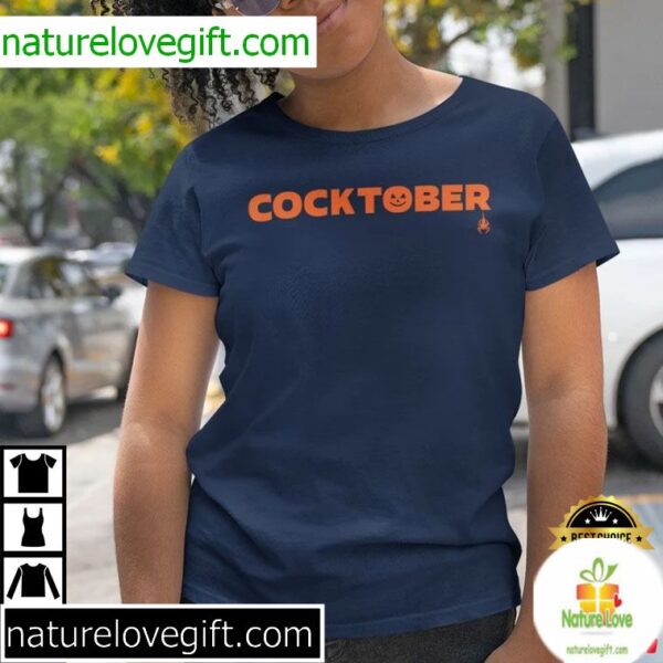 Pumpkin Halloween T-Shirt Best Cocktober Design