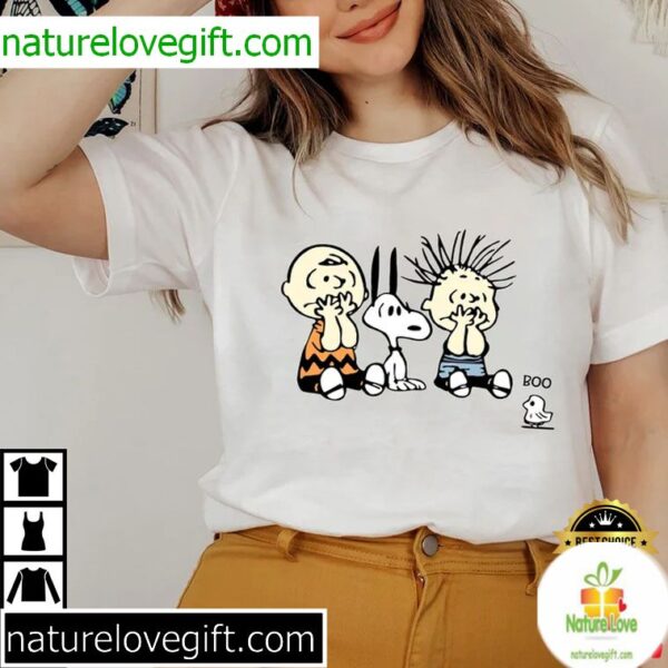 Scary Halloween Boo Ghost T-Shirt for Men Women