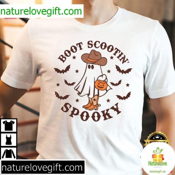 Spooky Boot Scoot Halloween T-Shirt
