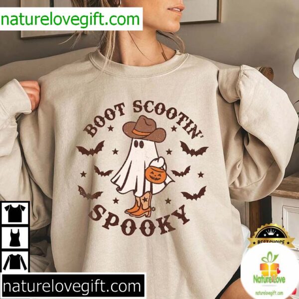 Spooky Boot Scoot Halloween T-Shirt
