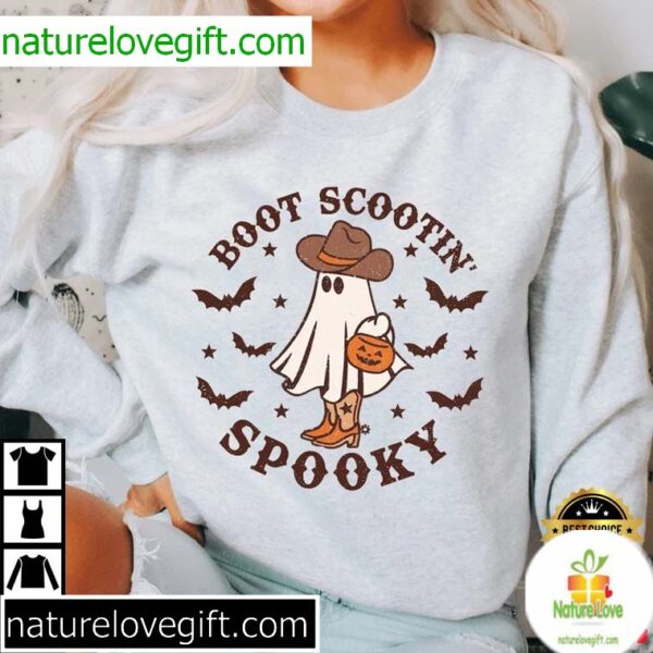 Spooky Boot Scoot Halloween T-Shirt
