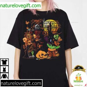 Star Wars Halloween Matching T-Shirt for Best Couples