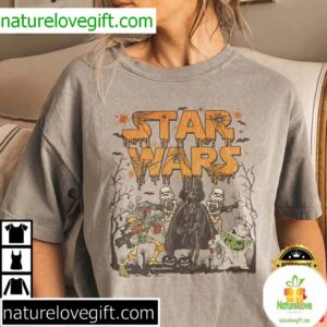 Star Wars Halloween T-Shirt Retro Comfort Colors Style