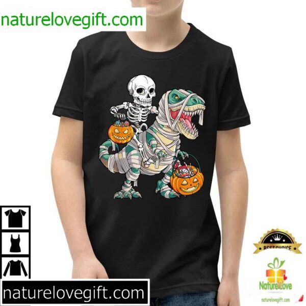 T Rex Skeleton Halloween Trending Best Dinosaur T-Shirt