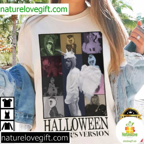 Taylor Swift Halloween T-Shirt Funny Swiftie Merch Taylor’s Version