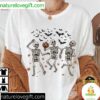 Trump Dancing Skeleton Halloween T-Shirt Spooky Secret Message