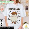 Vintage Cowboy Halloween Ghost T-Shirt Boo Haw Western Tee