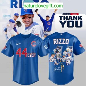 Anthony Rizzo Cubs Jersey Thank You Legend Forever In Our Hearts