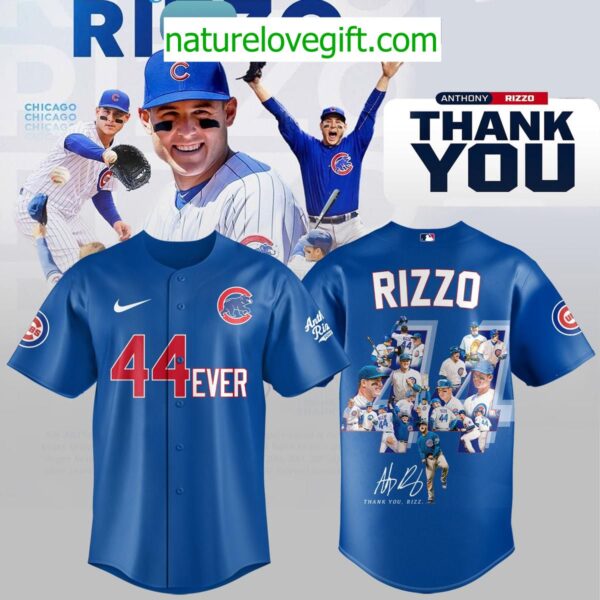 Anthony Rizzo Cubs Jersey Thank You Legend Forever In Our Hearts