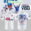 Anthony Rizzo Cubs Jersey White Thank You Legend Forever In Our Hearts
