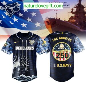 Blue Jays Navy 250th Birthday 2025 Jersey Toronto Baseball