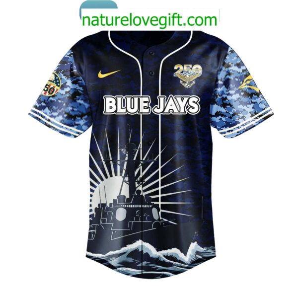 Blue Jays Navy 250th Birthday 2025 Jersey Toronto Baseball