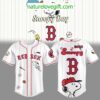 Boston Red Sox 2025 Snoopy Day Jersey