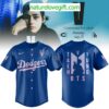 BTS Los Angeles Dodgers 2025 Blue Jersey Collab