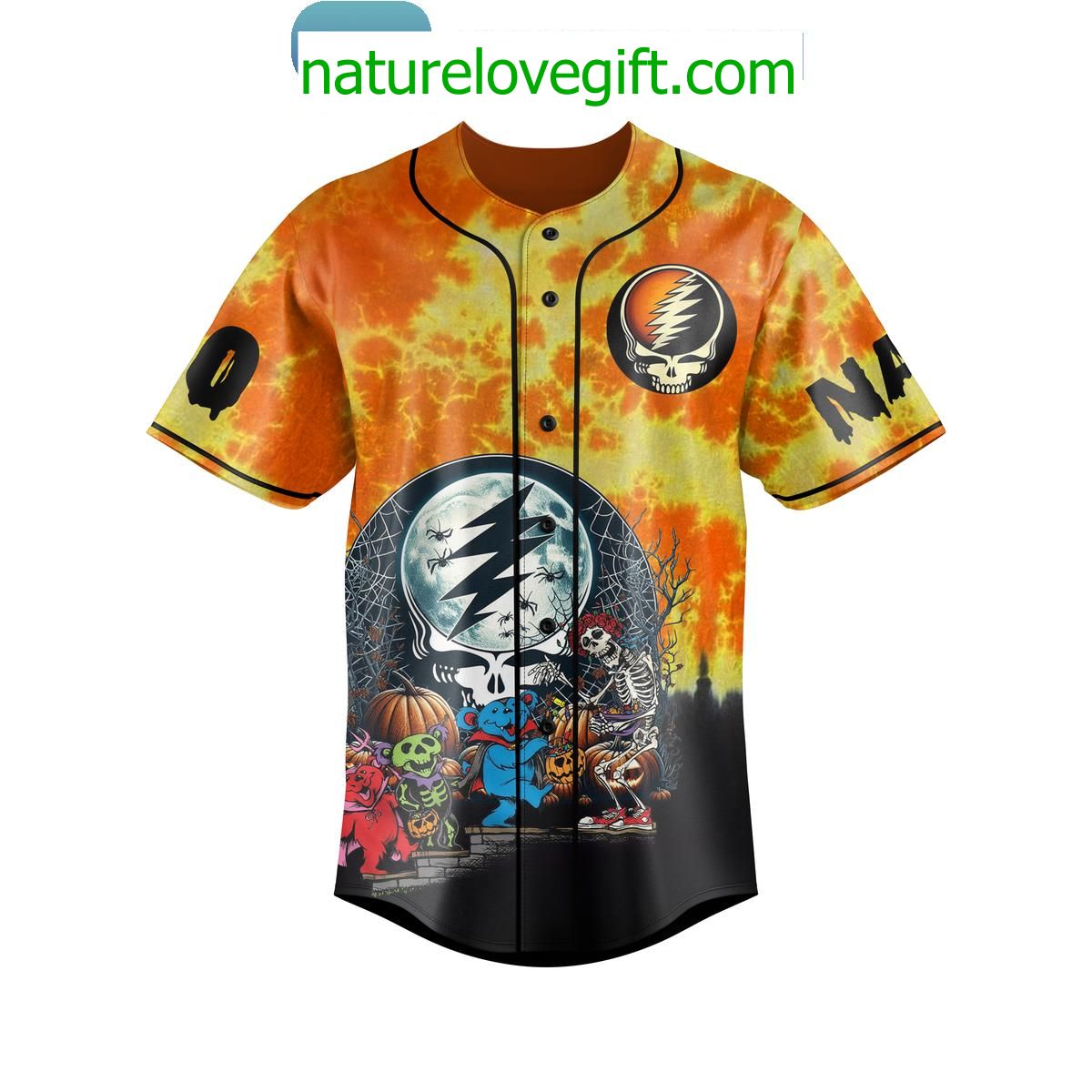 Grateful Dead Halloween Jersey Steal Your Soul Party Shirt Grateful Dead Halloween Jersey Steal Your Soul Party Shirt