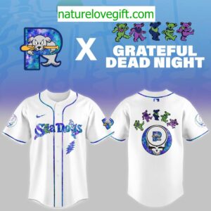Grateful Dead Portland Sea Dogs 2025 Custom Jersey