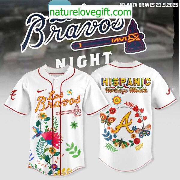 Hispanic Heritage Month 2025 Atlanta Braves Jersey