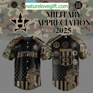 Houston Astros Military Day Jersey Baseball Team Apparel