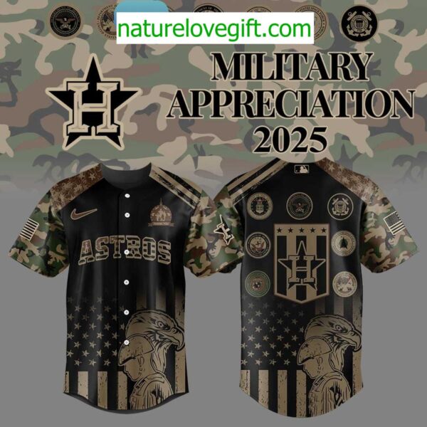 Houston Astros Military Day Jersey Baseball Team Apparel