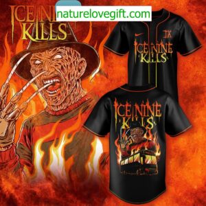 Ice Nine Kills 2025 Tour Jersey Halloween Merch