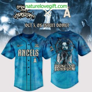 Los Angeles Angels 2025 Tour Jersey Bring Me The Horizon