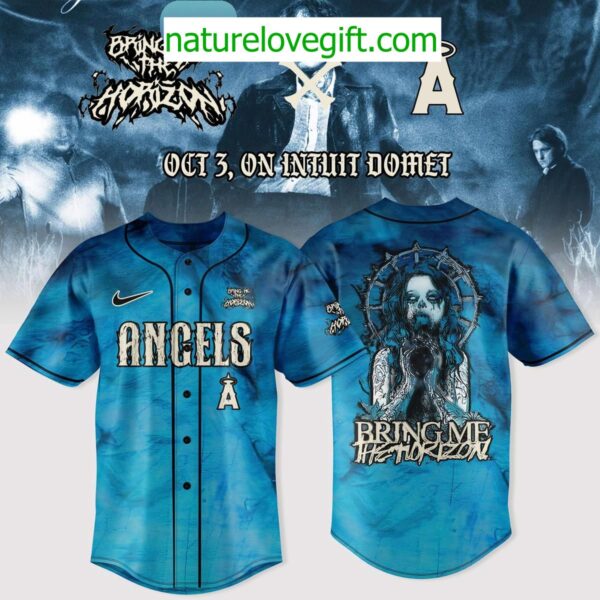 Los Angeles Angels 2025 Tour Jersey Bring Me The Horizon