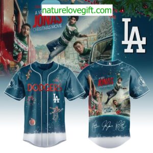 Los Angeles Dodgers 2025 Christmas Jersey Jonas Movie