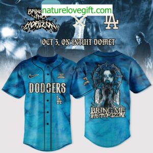 Los Angeles Dodgers 2025 Tour Jersey Bring Me The Horizon