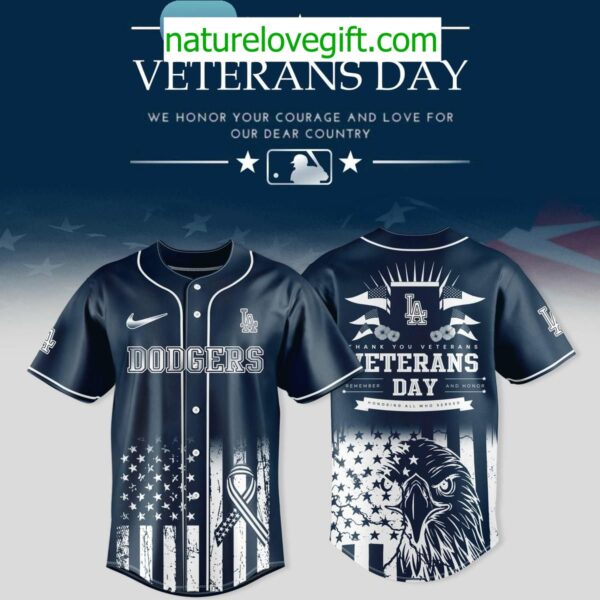 Los Angeles Dodgers 2025 Veterans Day Jersey