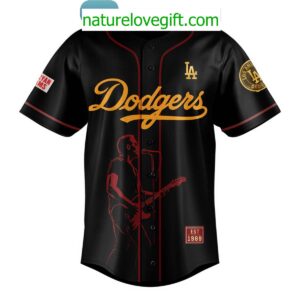 Los Angeles Dodgers x Bryan Adam Roll With Purchase Tour 2025 Jersey