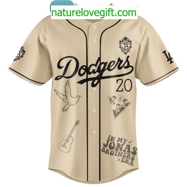 Los Angeles Dodgers Jonas Brothers Jersey Greetings From