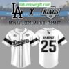 Los Angeles Dodgers Kings 2025 Jersey MLB NHL Fan Gear